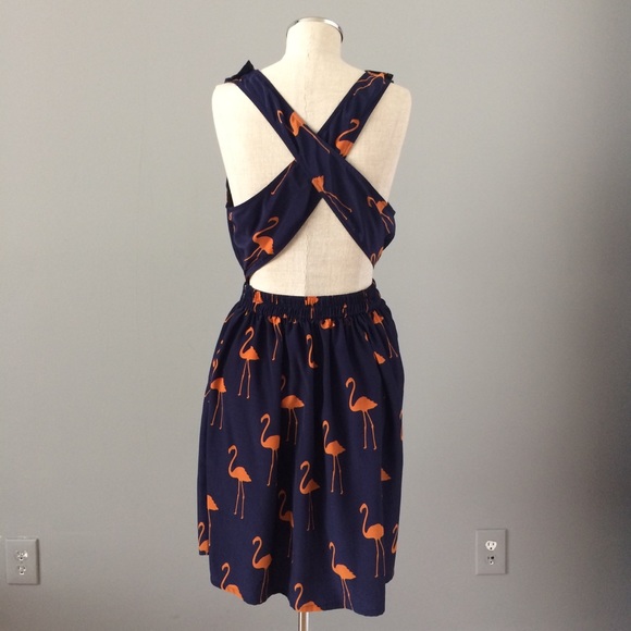Beach Bash by Art and Tatyana Dresses & Skirts - Flamingo Beach Bash dress Betty Paige pin-up style